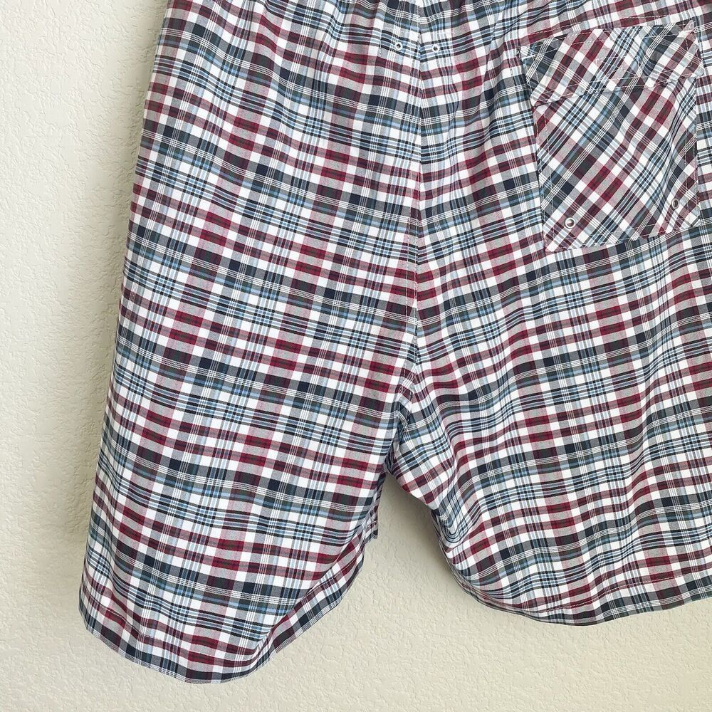 Brooks Brothers 346 Mens 41W Plaid Madras Shorts Preppy Cotton - Picture 5 of 10